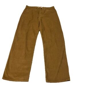 Levi's '94 Baggy Corduroy Pants Mid Rise Straight‎ Leg Size 31 Actual 35 X 31